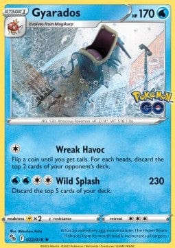 Pokémon Holo Gyarados (PGO 022) 69310687