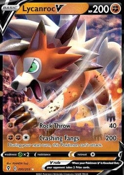 Pokémon Lycanroc V (EVS 091) 33872863