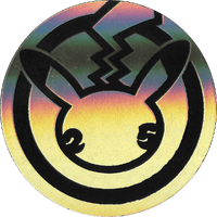 Load image into Gallery viewer, Pokémon Pikachu 25th Anniversary emblem - Gold Sheen Holofoil - Collectible coin 14481631
