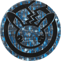 Load image into Gallery viewer, Pokémon Pikachu 25th Anniversary emblem - Silver Starlight Holofoil - Collectible coin 98126047
