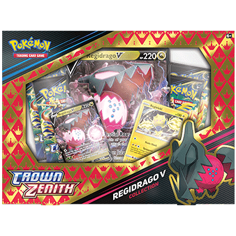 Pokémon Pokemon Crown Zenith Regidrago V Collection Box 820650851834