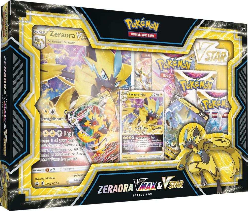 Pokémon Promo Box Zeraora VMAX & VSTAR Battle Box 2900000018952