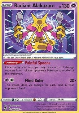 Pokémon Radiant Alakazam (SIT 059) 59648479