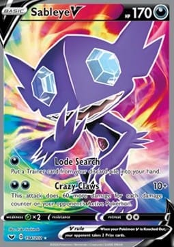 Pokémon Sableye V (SSH 194) 08558815