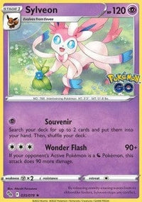 Load image into Gallery viewer, Pokémon Reverse holo Sylveon (PGO 035) 24567263
