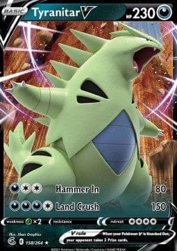 Pokémon Tyranitar V (FST 158) 28205791