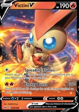 Pokémon Victini V (SSH 25) 01240133